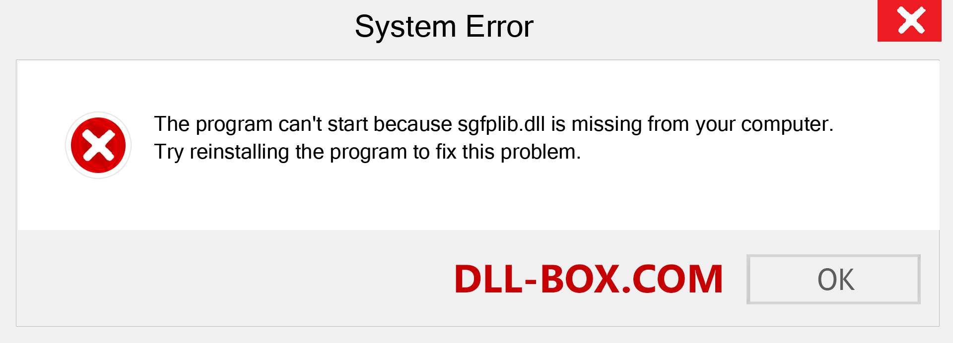  sgfplib.dll file is missing?. Download for Windows 7, 8, 10 - Fix  sgfplib dll Missing Error on Windows, photos, images